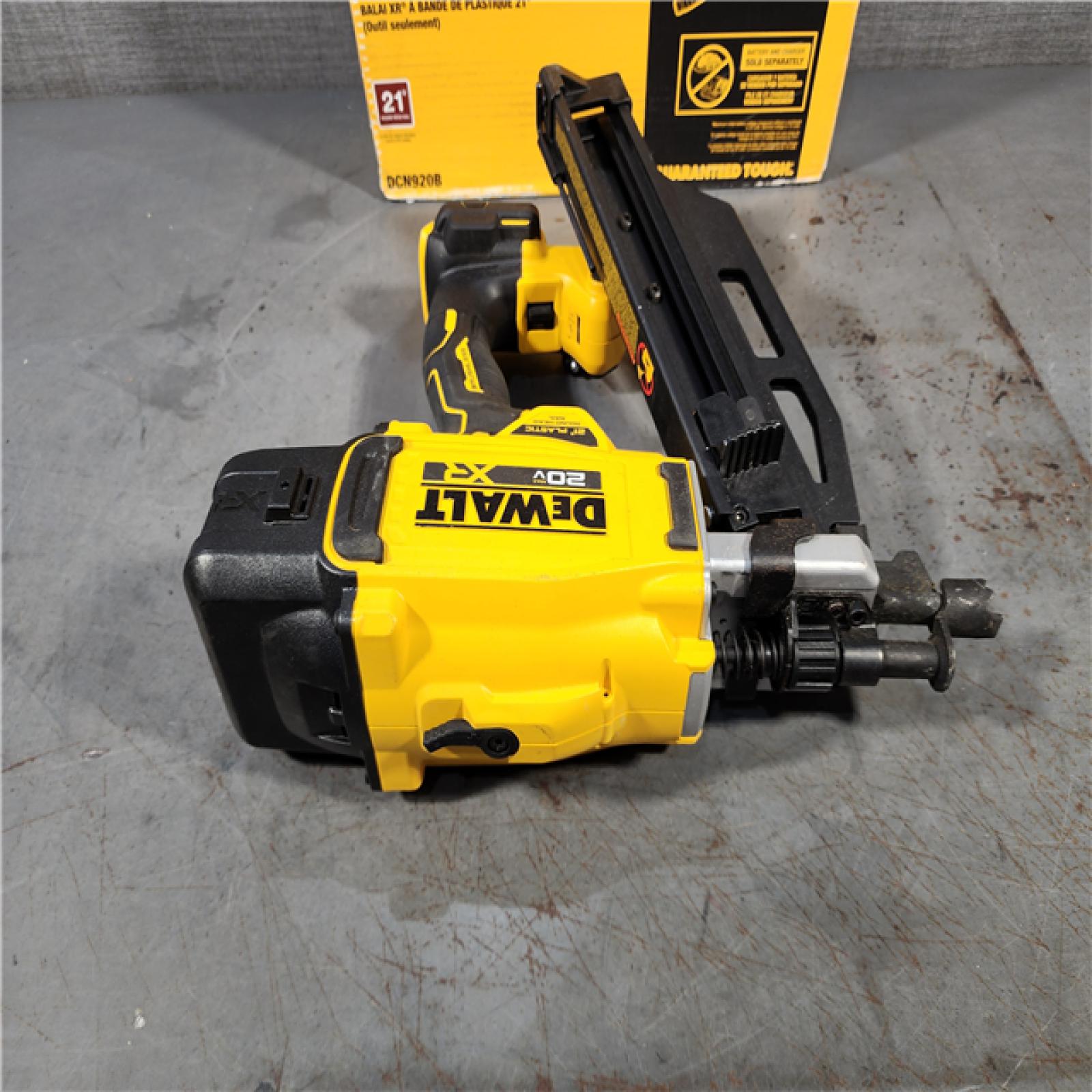 HOUSTON LOCATION - AS-IS DEWALT 20-Volt 21Â° Cordless Framing Nailer (Tool-Only)