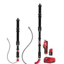 NEW! -Milwaukee M12 Trap Snake 12V Lithium-Ion Cordless 4 ft. Urinal and 6 ft. Toilet Auger Combo Kit