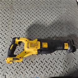 Houston location AS-IS DeWalt DCS389B FLEXVOLT 60V MAX Cordless Brushless Reciprocating Saw (Tool-Only)