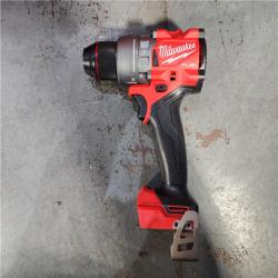 HOUSTON LOCATION - AS-IS Milwaukee 2904-22 Hammer Drill Driver Kit with Batteries  Charger & Tool Case  Red