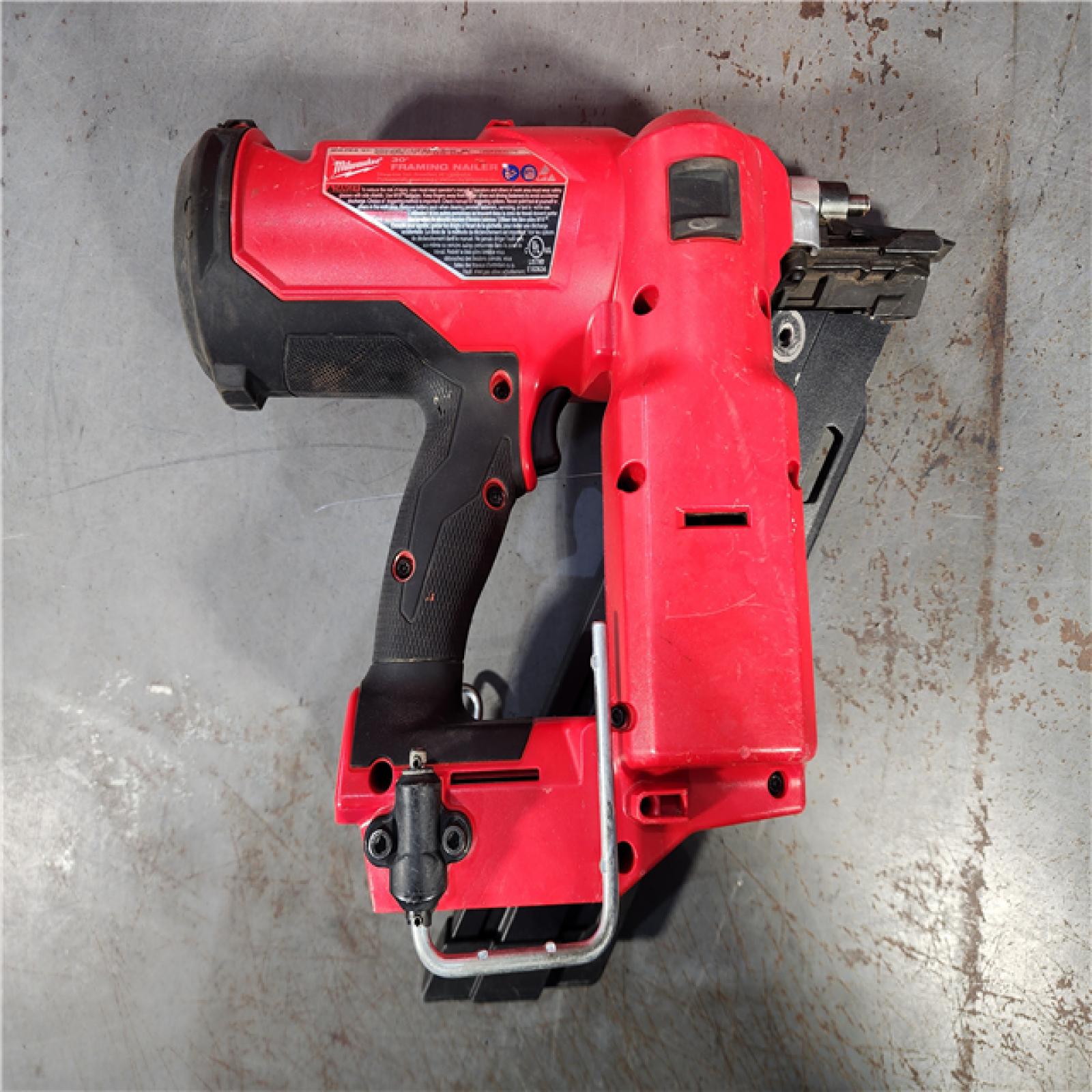 HOUSTON LOCATION - AS-IS M18 FUEL 3-1/2 in. 18-Volt 30-Degree Lithium-Ion Brushless Cordless Framing Nailer (Tool-Only)