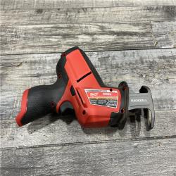 AS-IS MILWAUKEE M12 Fuel Kit De Sierra Sable Reciproca Hackzall Con 1 BaterÃ­a Milwaukee