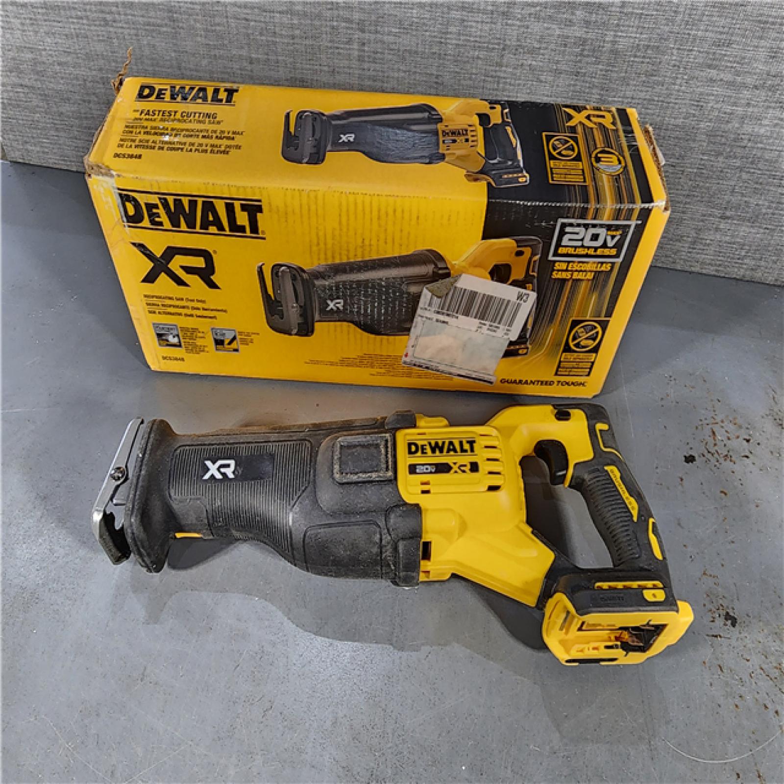 HOUSTON LOCATION - AS-IS 20-Volt XR Cordless Reciprocating Saw (Tool Only)