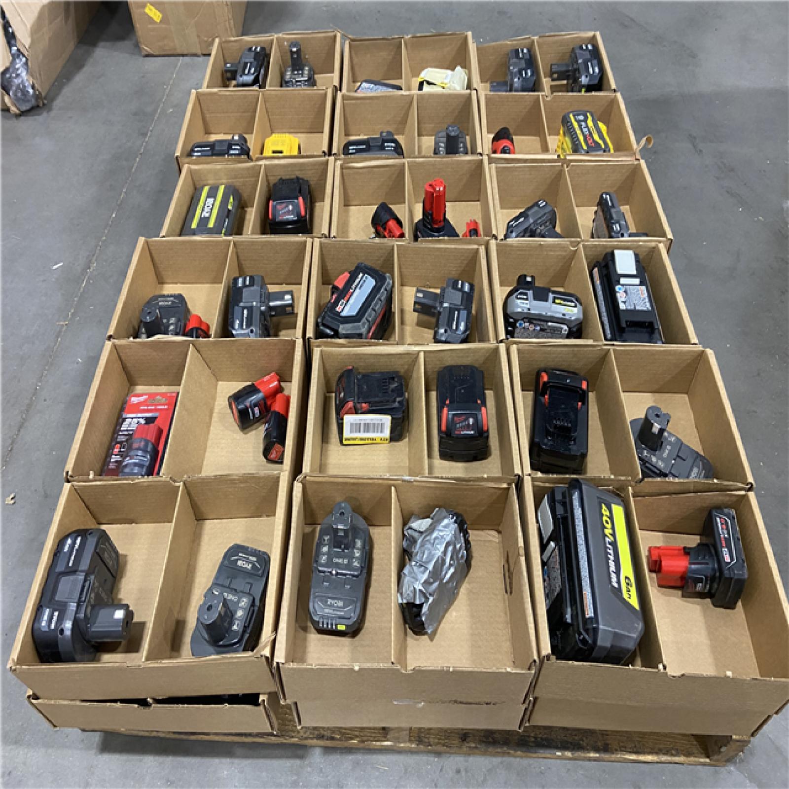 DALLAS LOCATION - AS-IS BATTERY PALLET