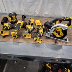 AS-IS Dewalt 20-Volt MAX ToughSystem Lithium-Ion 6-Tool Cordless Combo Kit