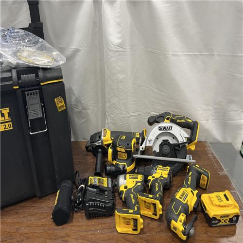 AS-ISDewalt 20-Volt MAX ToughSystem Lithium-Ion 6-Tool Cordless Combo Kit