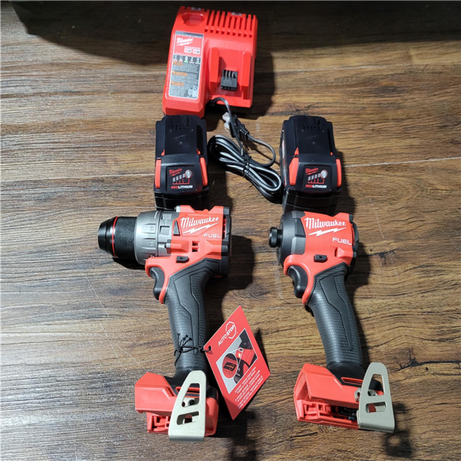 CALIFORNIA NEW MILWAUKEE M18 FUEL 2-TOOL COMBO KIT (2 BATTERIES AND CHARGER INCLUDED)