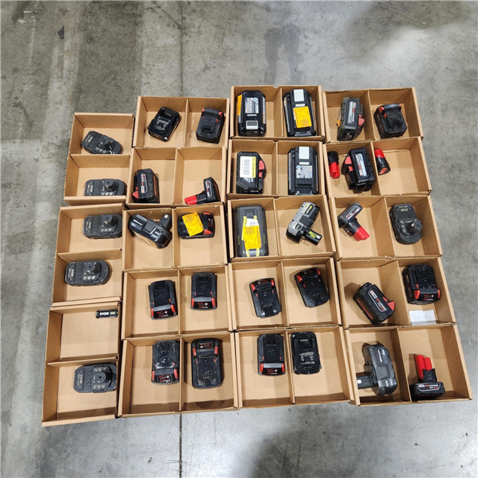 Dallas Location - As-Is Battery Pallet