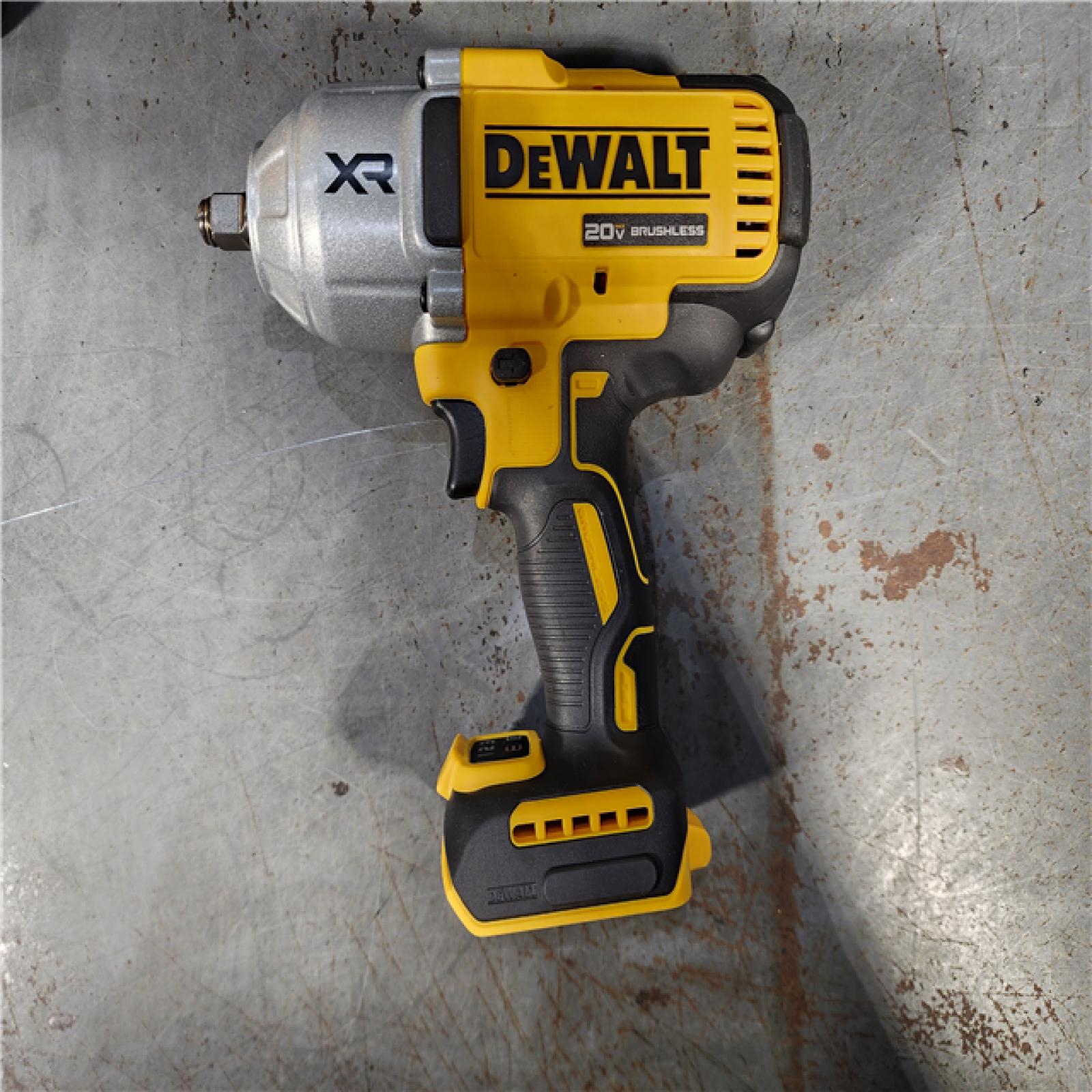 HOUSTON LOCATION - AS-IS (APPEARS LIKE NEW) DEWALT 20V MAX* XR 1/2  High Torque Impact Wrench with Hog Ring Anvil