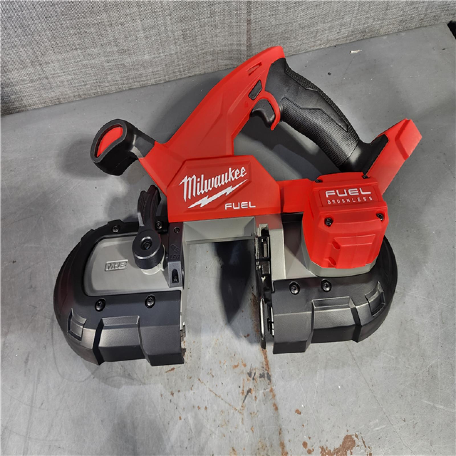 HOUSTON LOCATION - AS-IS (APPEARS LIKE NEW) Milwaukee M18 Fuel 3-1/4  18V Brushless Compact Band Saw 2829-20 (Bare Tool)