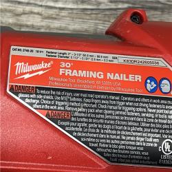 AS-IS Milwaukee M18 FUEL 30 Degree Framing Nailer