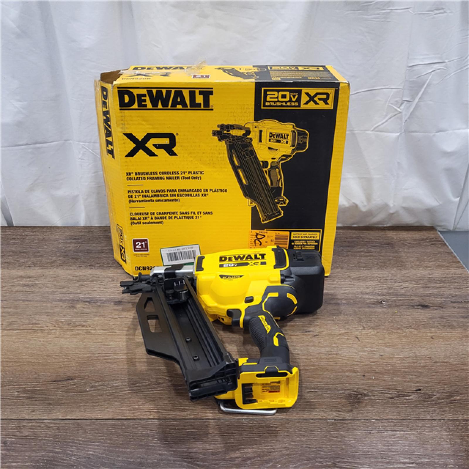 AS-IS 20-Volt 21Â° Cordless Framing Nailer (Tool-Only)