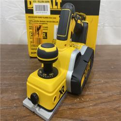 AS-IS DEWALT 20-Volt MAX XR Lithium-Ion Cordless Brushless 3-1/4 in. Planer (Tool-Only)