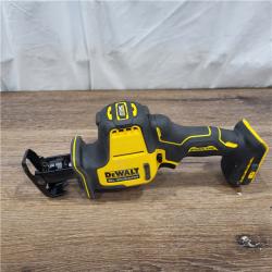 AS-IS ATOMIC 20V MAX Cordless Brushless Compact Reciprocating Saw, (1) 5.0Ah Battery, Charger, and Bag