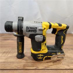 AS-IS DEWALT 20V MAX XR Brushless Cordless 1 in. SDS Plus L-Shape Rotary Hammer (Tool-Only)