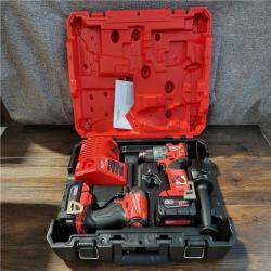 CALIFORNIA NEW MILWAUKEE M18 FUEL 2-TOOL COMBO KIT (2 BATTERIES AND CHARGER INCLUDED)