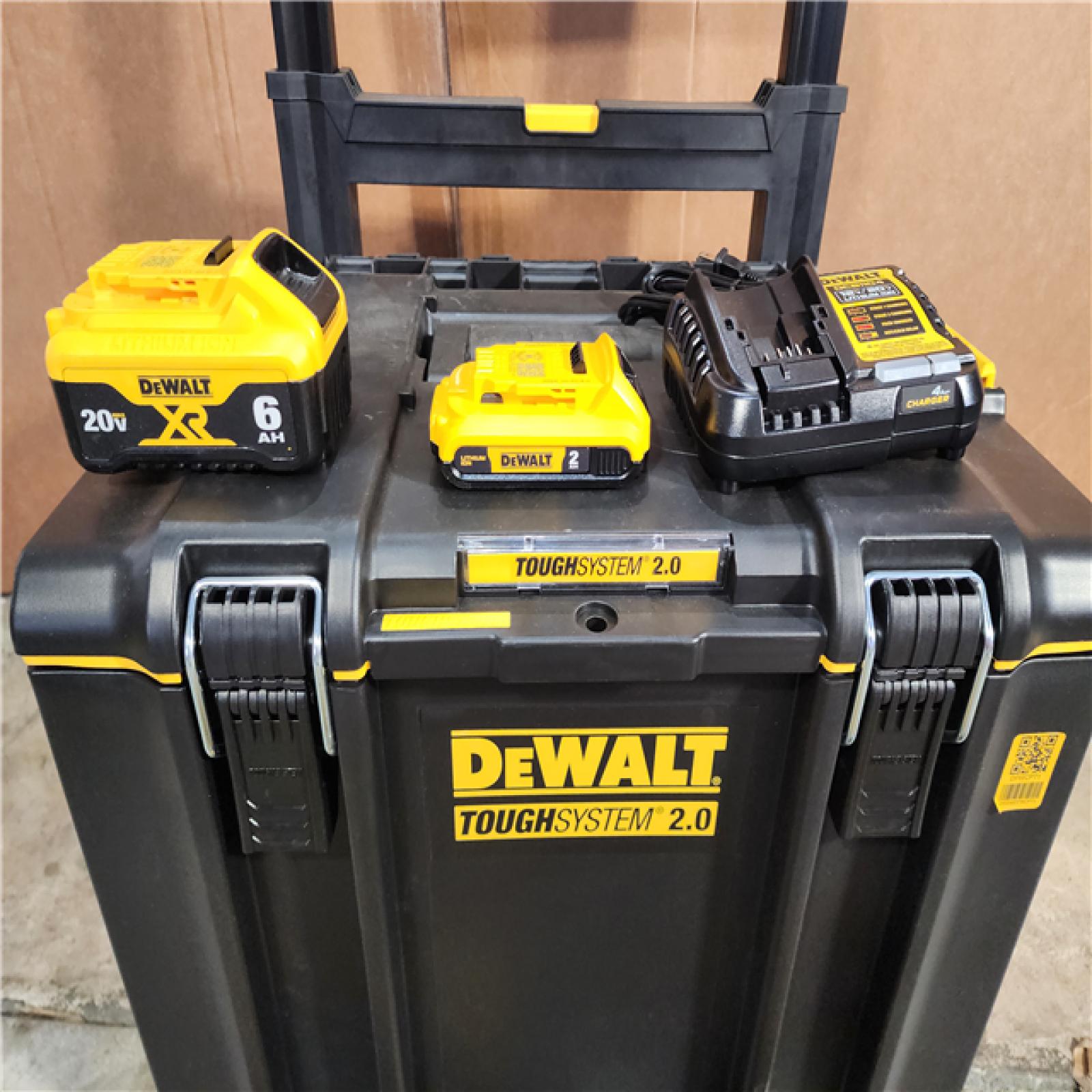 HOUSTON LOCATION - AS-IS Dewalt 20-Volt MAX ToughSystem Lithium-Ion 6-Tool Cordless Combo Kit