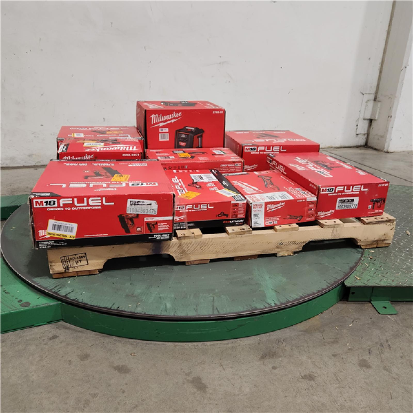 Dallas Location - As-Is MILWAUKEE Tool Pallet