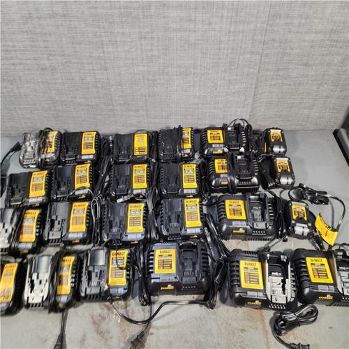 HOUSTON LOCATION - AS-IS DEWALT BATTERY CHARGER PACK QTY - 24