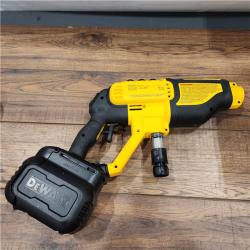 AS-IS DEWALT 20V MAX 550 PSI 1.0 GPM Cold Water Cordless Battery Power Cleaner with 4 Nozzles (Tool Only)