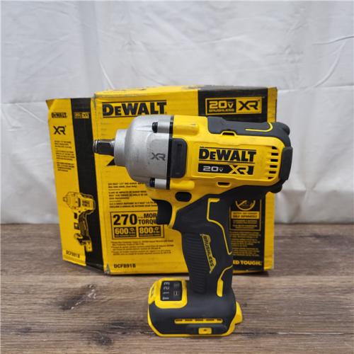 AS-IS DEWALT 20-Volt MAX XR Cordless 1/2 in. Impact Wrench (Tool-Only) (DCF891B)