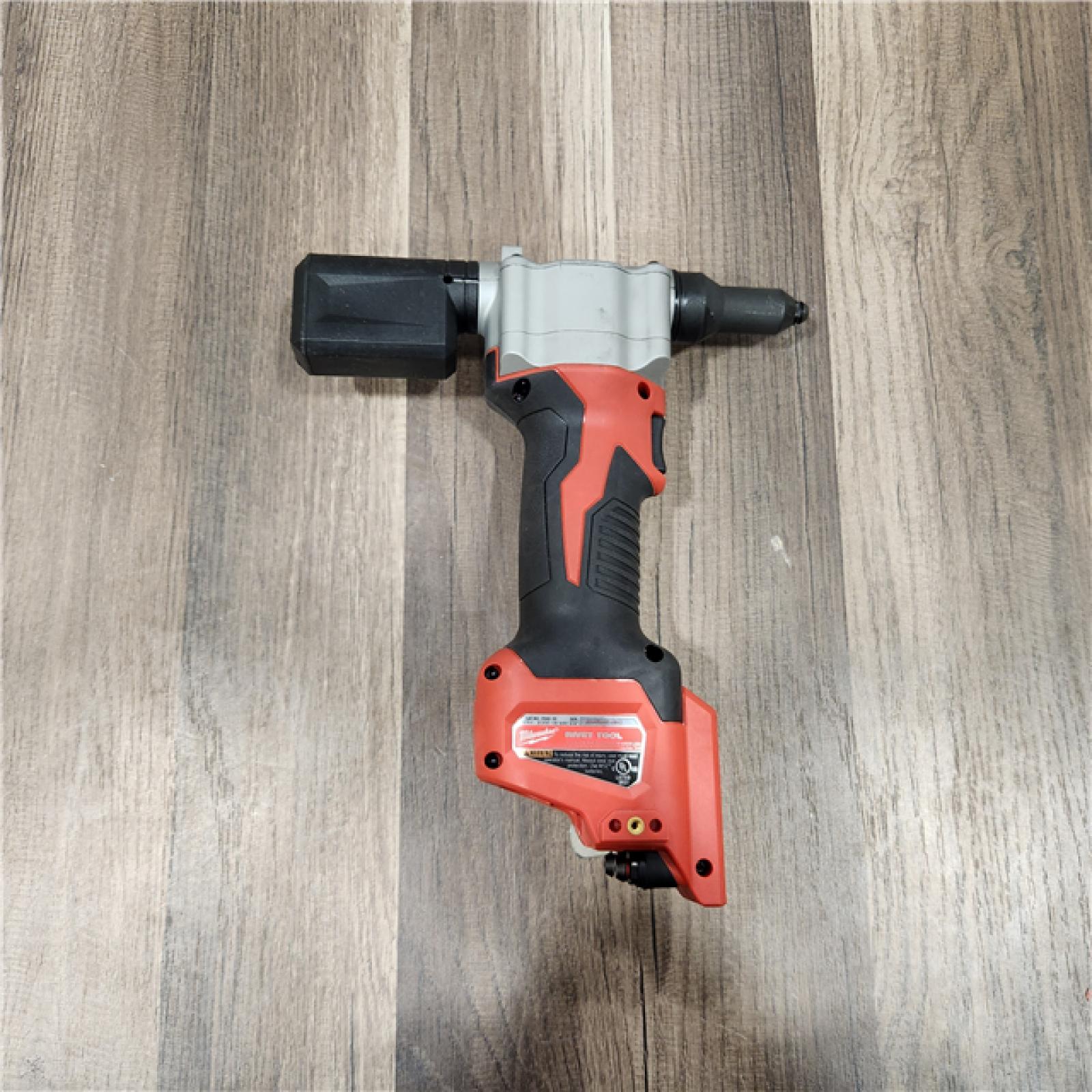 AS IS MILWAUKEE M12 12-Volt Lithium-Ion Cordless Rivet Tool (Tool-Only)