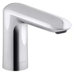 DALLAS LOCATION - KOHLER Kumin DC Powered Single Hole Touchless Bathroom Faucet with Kinesis Sensor Technology in Polished Chrome - PALLET (34 UNITS)