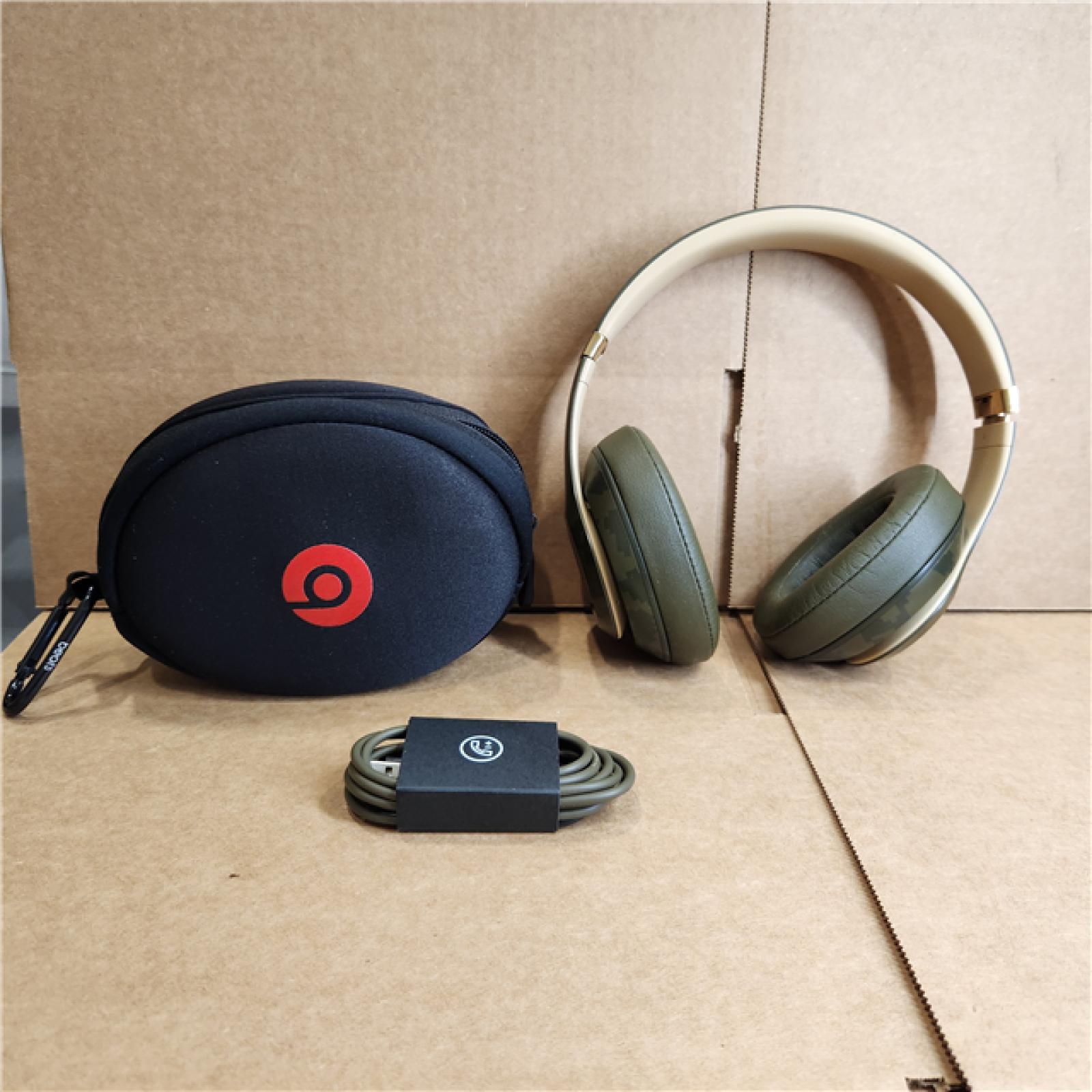 AS-IS Beats Studio3 Wireless Noise Cancelling Headphones Camo