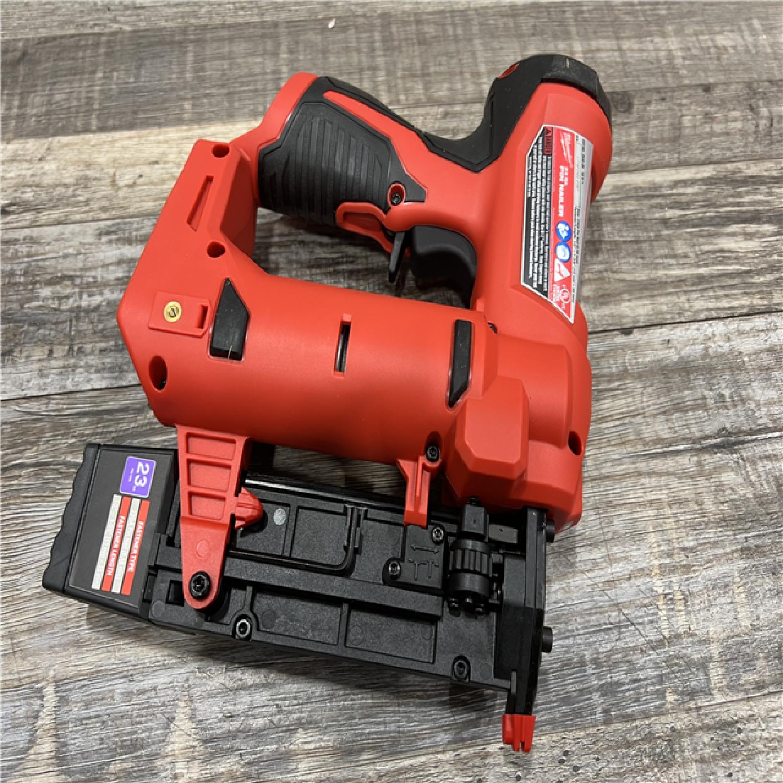 AS-IS Milwaukee 2540-20 12V 23 Gauge Cordless Pin Nailer (Tool Only)