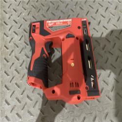 Houston location AS-IS Milwaukee Tool M12 3/8  Crown Stapler (Tool Only)