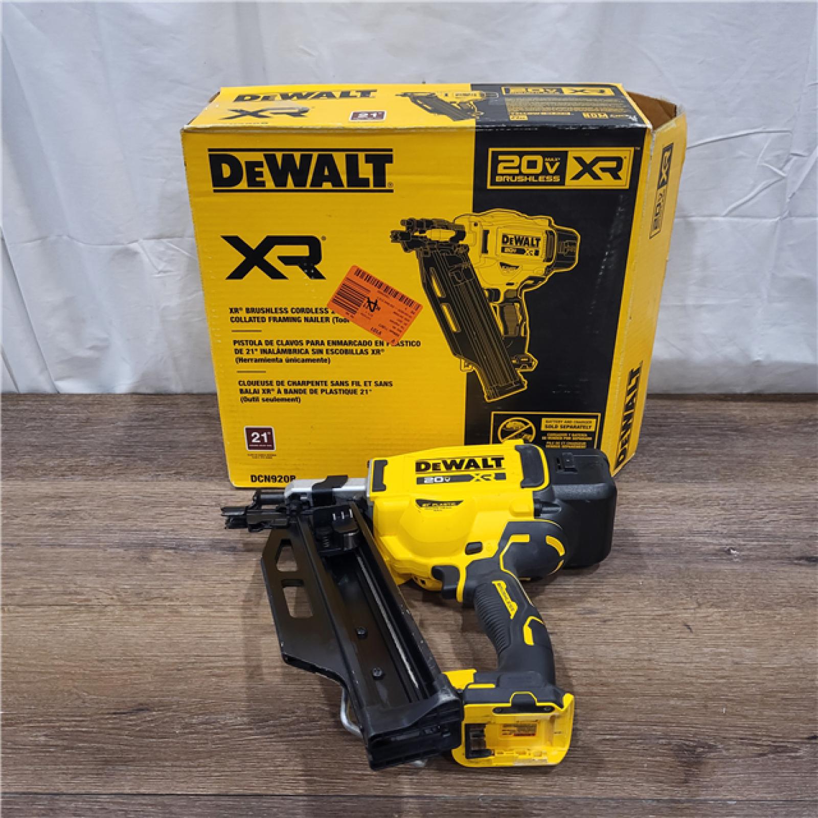 AS-IS 20-Volt 21Â° Cordless Framing Nailer (Tool-Only)