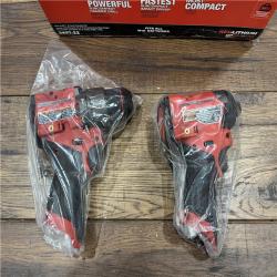 AS-IS Milwaukee 3497-22 12V Brushless Hammer Drill and Impact Driver Combo Kit