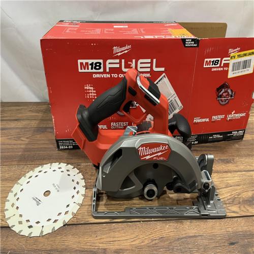 AS IS Milwaukee M18 FUEL 18V Lithium-Ion Brushless Cordless 7-1/4 in. Circular Saw (Tool-Only)