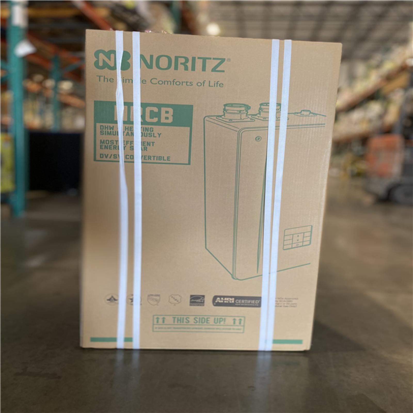 NEW! - Noritz Indoor Condensing Natural Gas Combo Boiler With Modulating 180,000 Btu/H Input