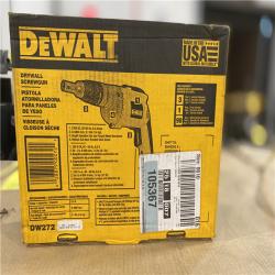 NEW! - DEWALT 6.3 Amp Corded Variable Speed Reversible Drywall Screw Gun