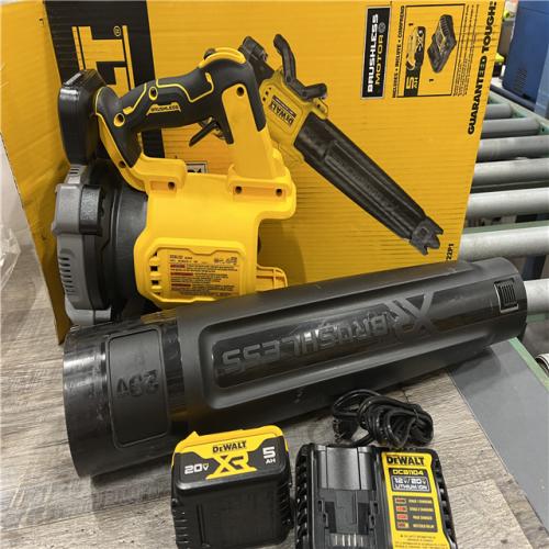 AS-IS DEWALT 20V MAX Brushless Cordless Handheld Axial Leaf Blower Kit