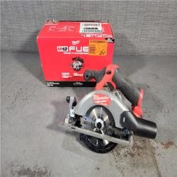 HOUSTON LOCATION - AS-IS M12 FUEL 12V Lithium-Ion Brushless 5-3/8 in. Cordless Circular Saw (Tool-Only)