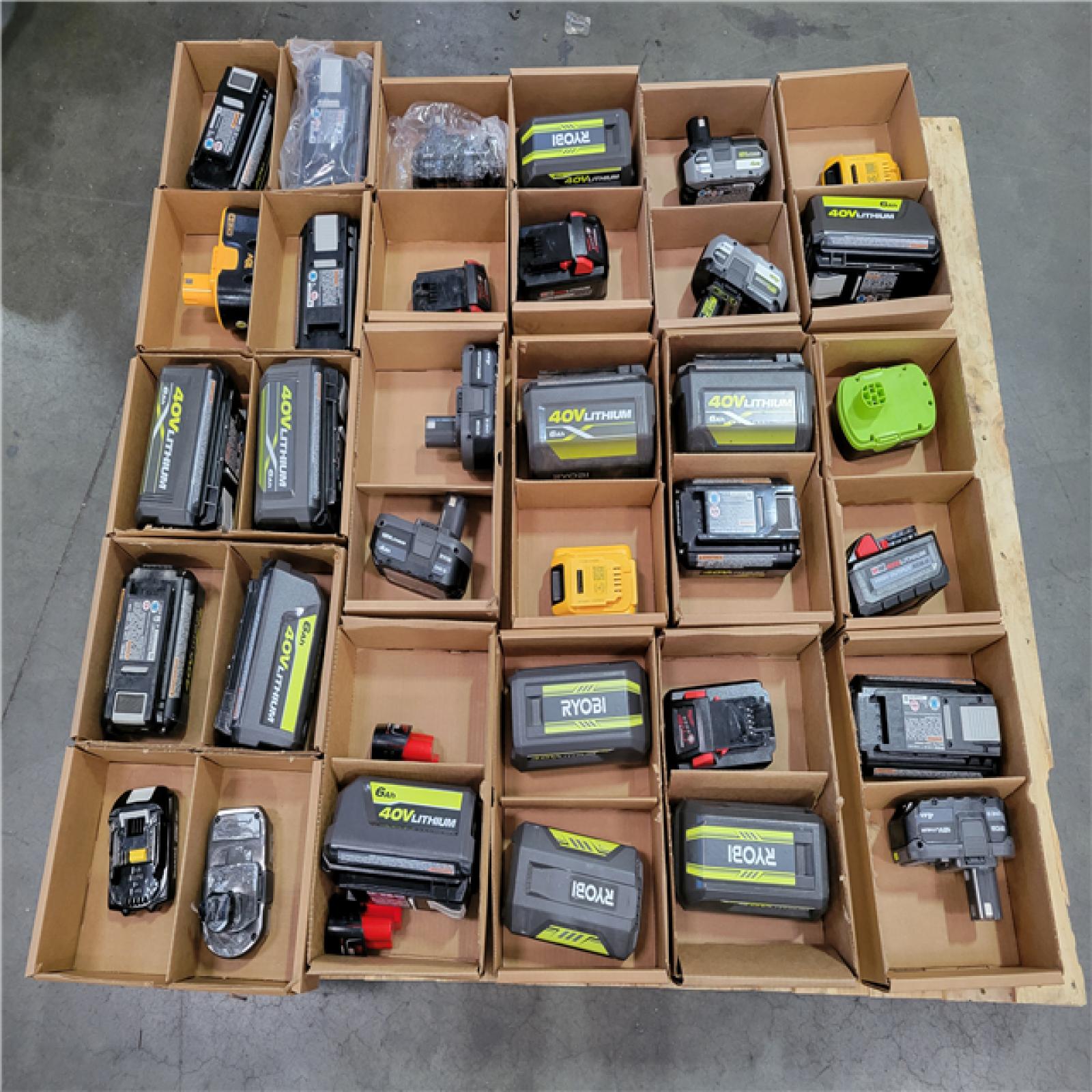 California AS-IS Battery Pallet