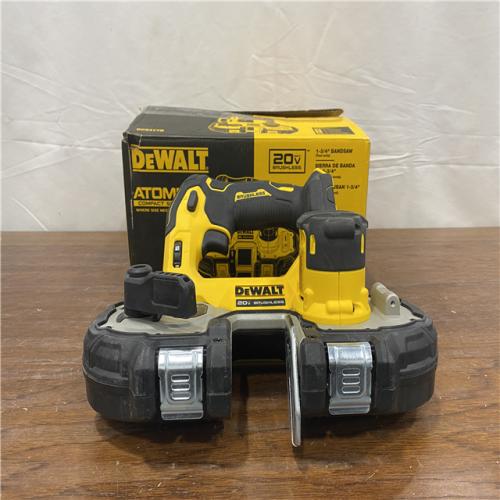 AS-IS Dewalt DCS377B 20V MAX ATOMIC Brushless Cordless 1-3/4  Compact Bandsaw