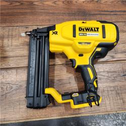 AS-IS DEWALT 20V MAX XR 18 Gauge Brad Nailer Kit