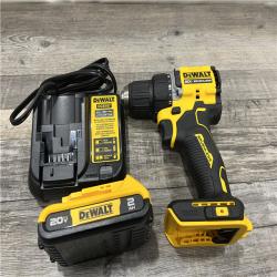 AS-IS DeWalt ATOMIC COMPACT SERIESâ„¢ 20V MAX* Brushless Cordless 1/2 in. Drill/Driver