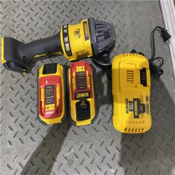 Houston location AS-IS DeWalt Flexvolt 60V Max Cordless Grinder  4.5 in; 6 in  Kit  1 KT (115-DCG418X2)