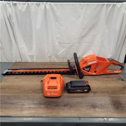 AS-IS eFORCE 22 in. 56V Cordless battery hedge trimmer with 2.5Ah battery and charger