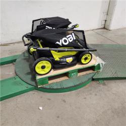 DALLAS LOCATION - AS-IS RYOBI 40V HP Brushless 20 in. Cordless Battery Walk Behind Push Mower ( LOT OF 2)