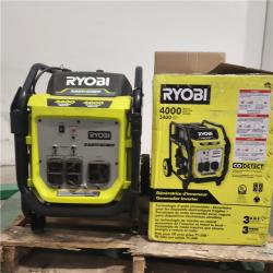 Dallas Location - As-Is RYOBI 4000-Watt Inverter Generator (Lot Of 2)