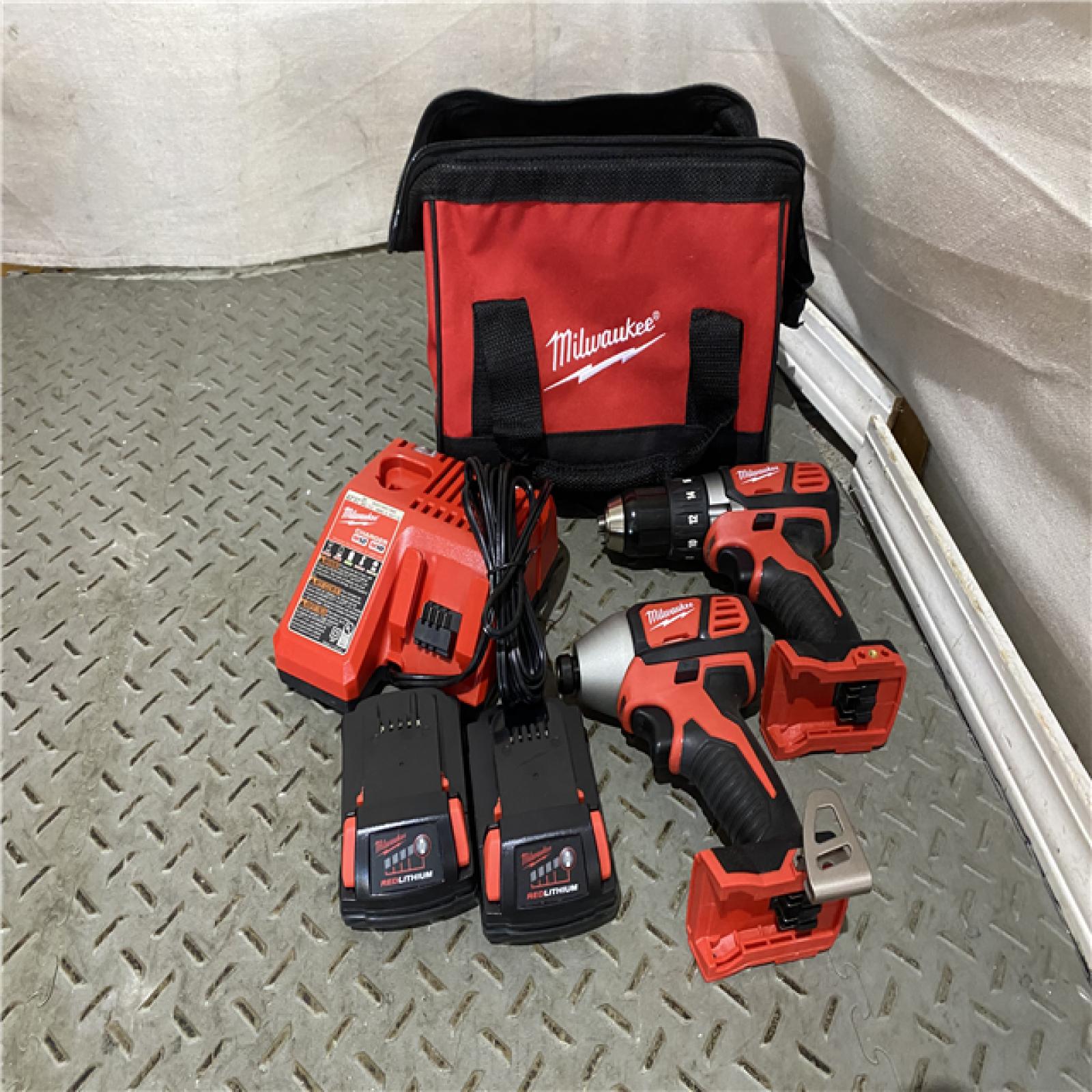 Houston location AS-IS Milwaukee Electric Tools 2691-22 MILWAUKEE M18 COMBO KITS