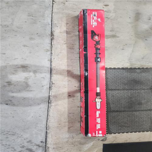 HOUSTON LOCATION - AS-IS (APPEARS LIKE NEW) Milwaukee M18 FUEL 10 in. 18V Lithium-Ion Brushless Electric Cordless Telescoping Pole Saw, 13 Ft. Length (Tool-Only)