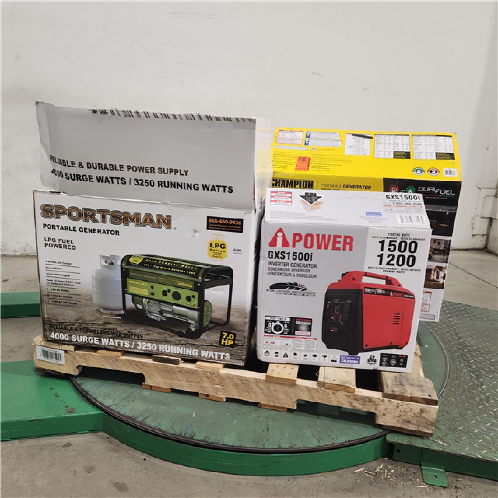 Dallas Location - As-Is Gasoline Powered  Inverter Generator (Lot Of 4)