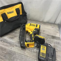 AS-IS DeWalt DCN660D1 20V 16 Gauge Cordless Angled Finish Nailer Kit W/ 2Ah Battery