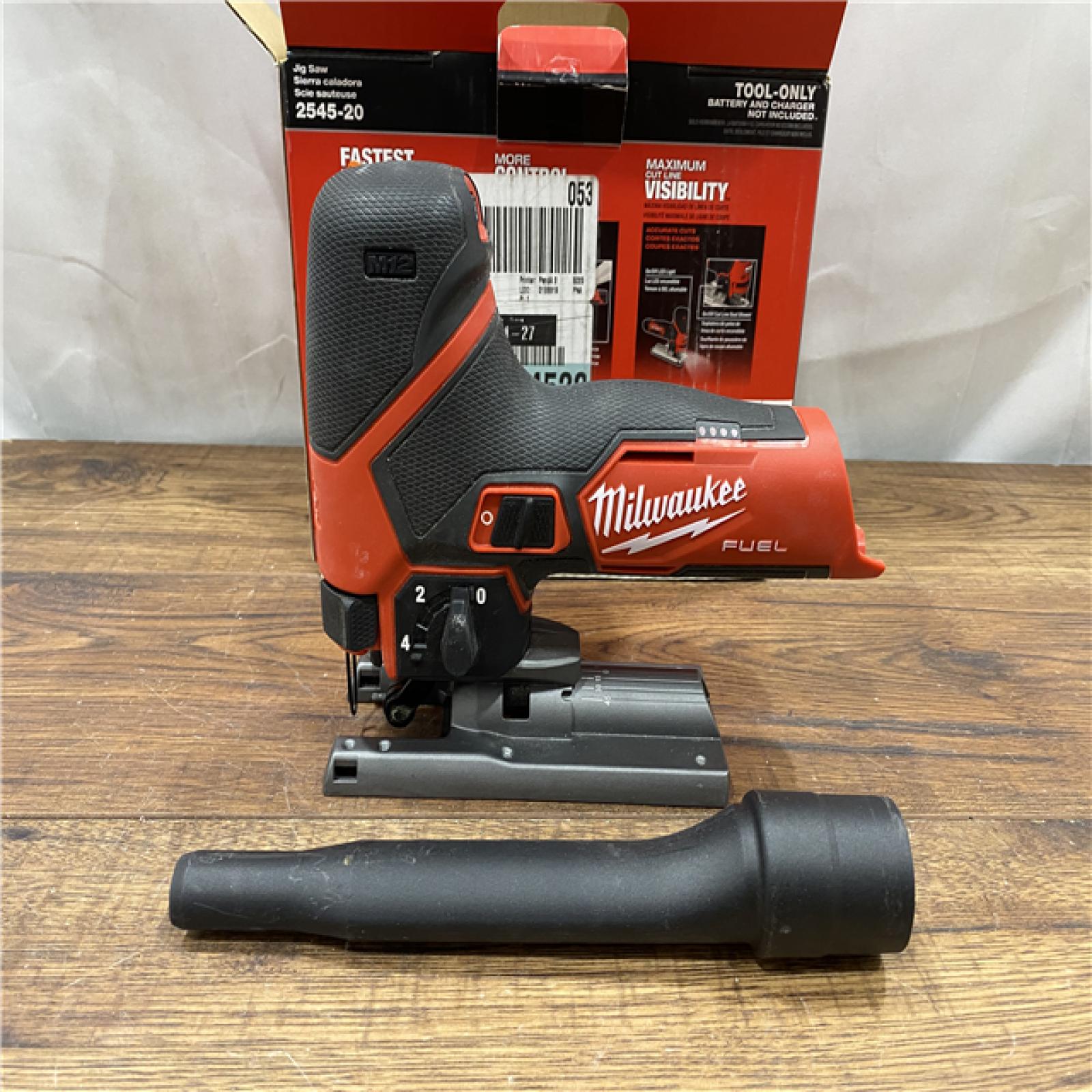 AS IS Milwaukee 2545-20 12V Lithium-Ion Cordless Jig Saw (Tool-Only)